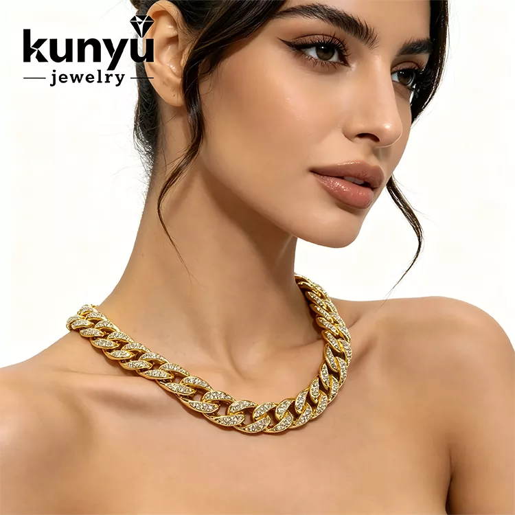 Gold Hip Hop Necklace 